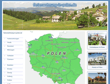 Tablet Screenshot of ferienwohnung-in-polen.de